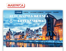 Tablet Screenshot of marynica.com